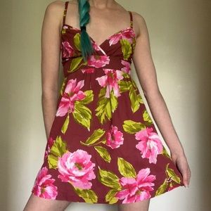 Hollister Hawaiian floral sundress